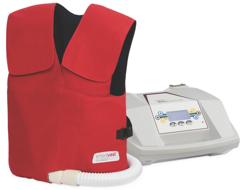 The SmartVest Airway Clearance System provides effective, convenient, and comfortable airway clearance therapy.