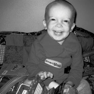 Photo of Brayden, who has cystic fibrosis and looks forward to using SmartVest.