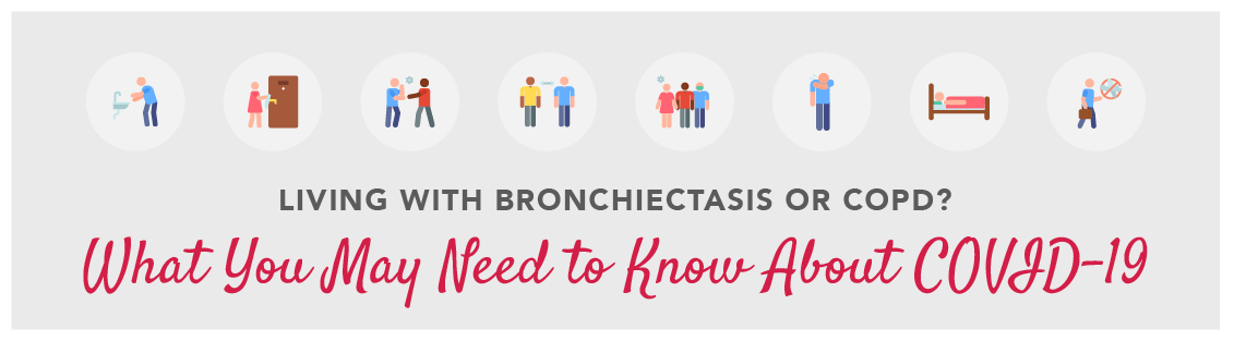 Living with bronchiectasis or COPD? What you may need to know about COVID-19