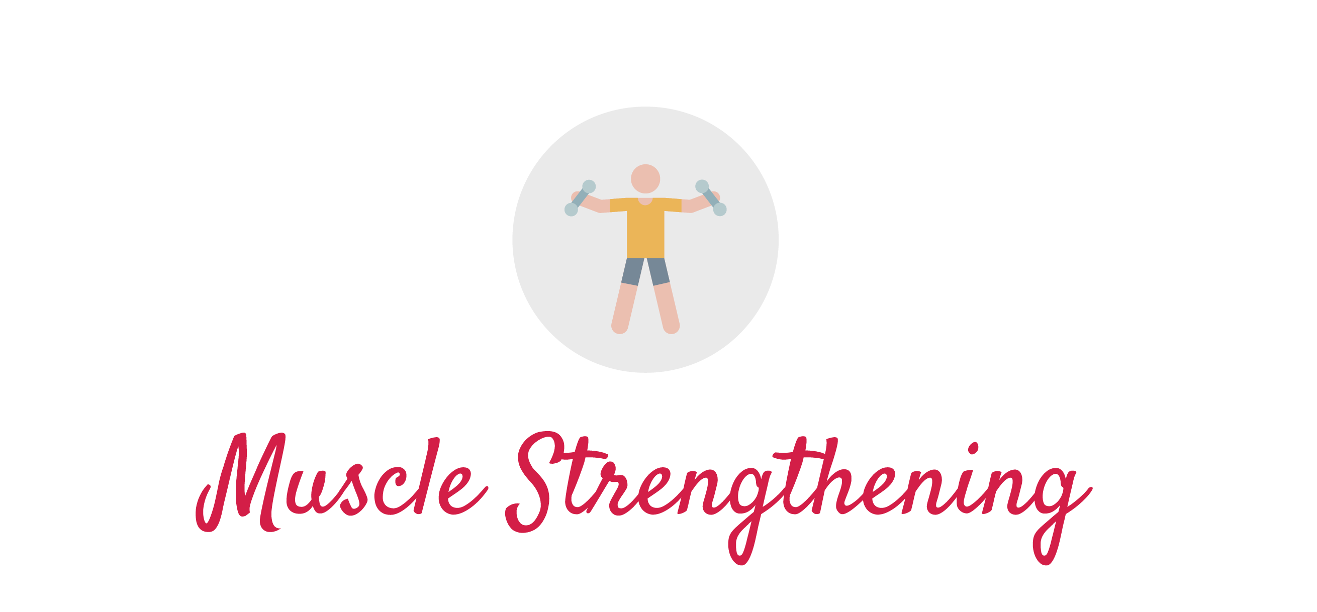 Muscle strengthening icon
